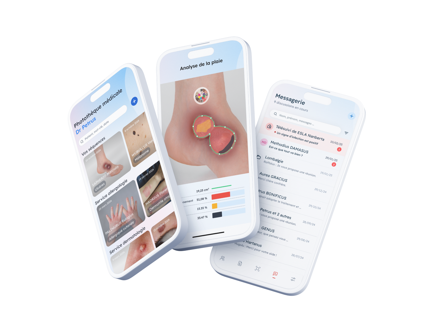 Pixacare — Interface application